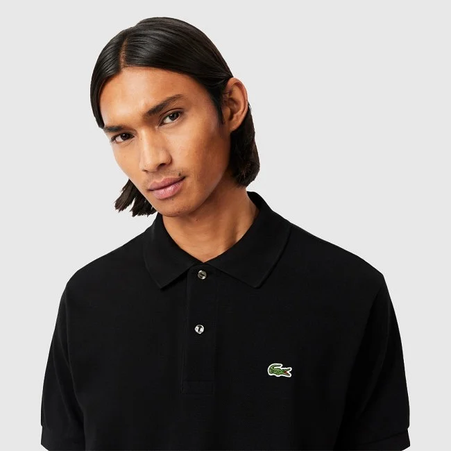 Polo Lacoste Negro Hombre
