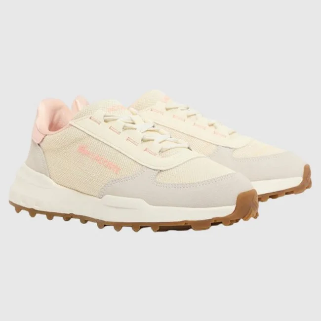 Zapatillas Lacoste Beige Mujer