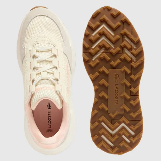 Zapatillas Lacoste Beige Mujer