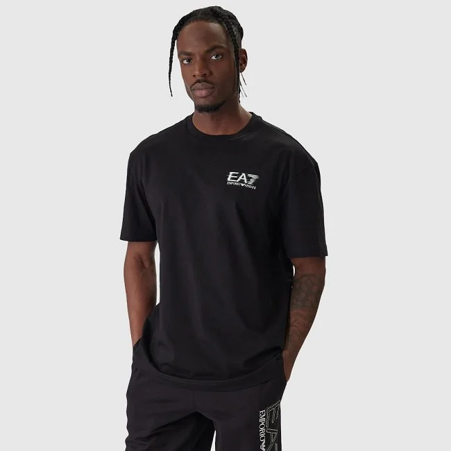 Camiseta Armani Negra Hombre