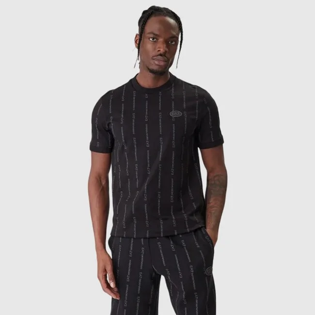 Camiseta Armani Negra Hombre