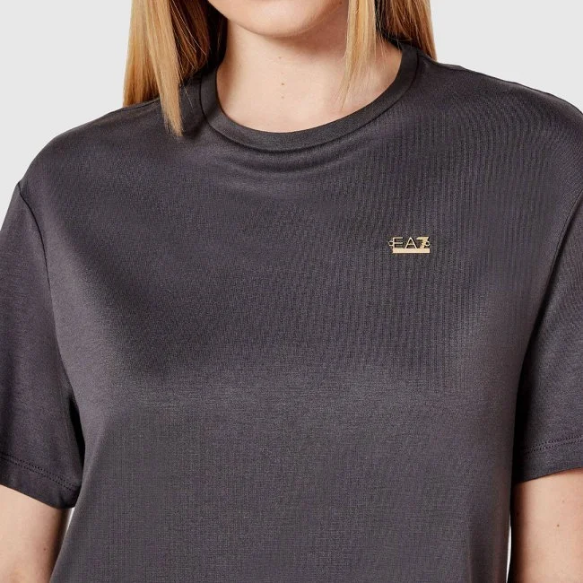 Camiseta Armani Gris Mujer