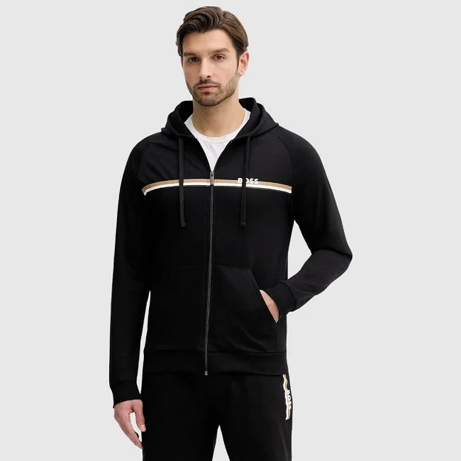 Sudadera Boss Negra Hombre