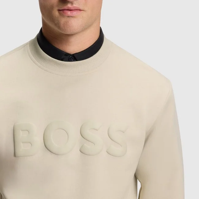 Sudadera Boss Beige Hombre