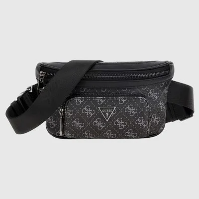 Riñonera Guess Negra Hombre