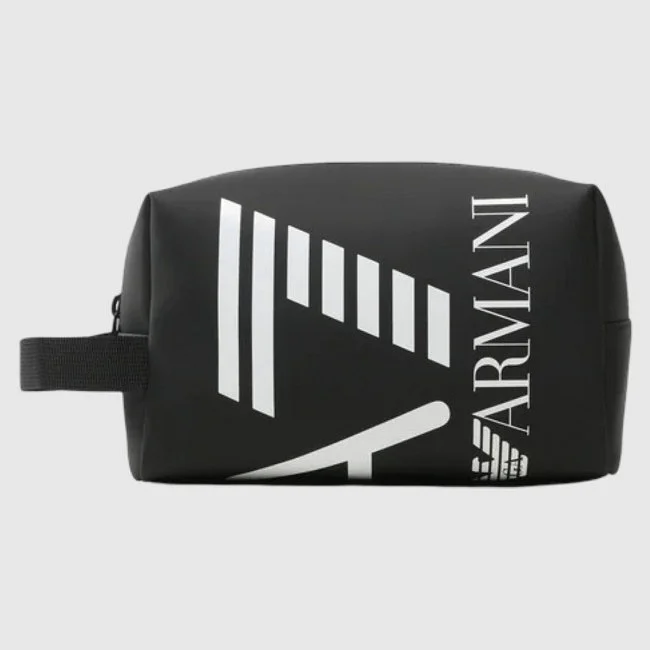 Neceser Armani Negro y Blanco Hombre