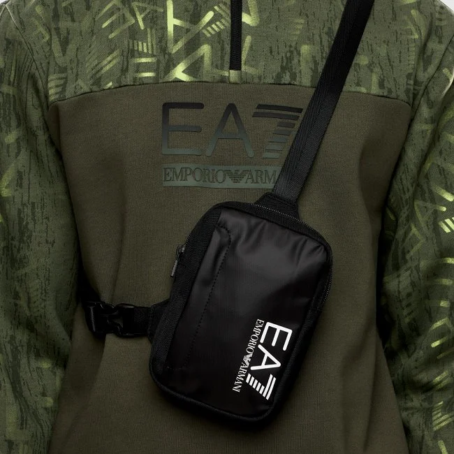 Bandolera Armani Negra Hombre