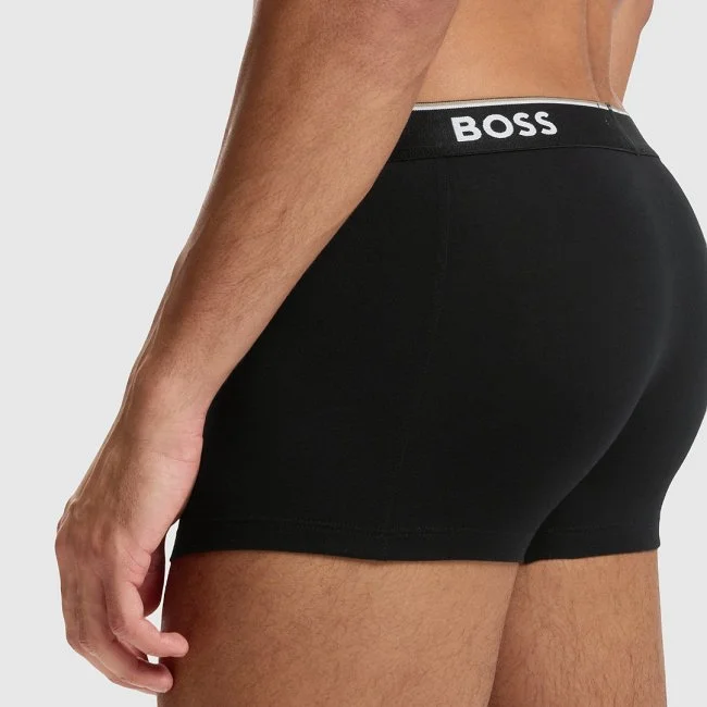 Pack de 3 Calzoncillos Boss Negros...