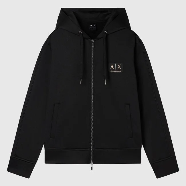 Sudadera Armani Exchange Negra Hombre