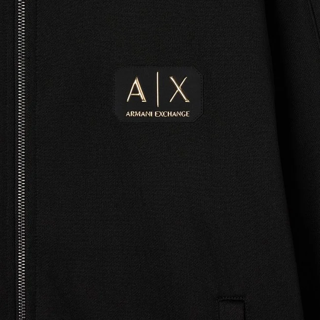 Sudadera Armani Exchange Negra Hombre