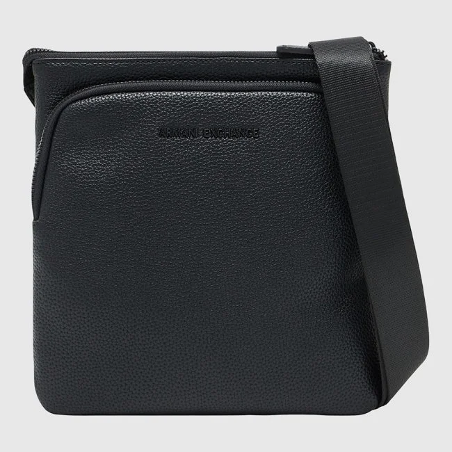Bandolera Armani Exchange Negra Hombre