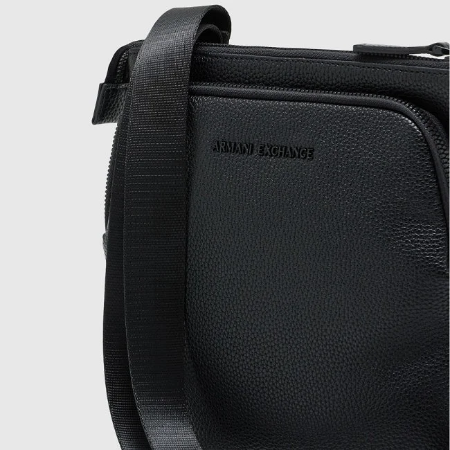 Bandolera Armani Exchange Negra Hombre