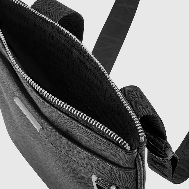 Bandolera Armani Exchange Negra Hombre