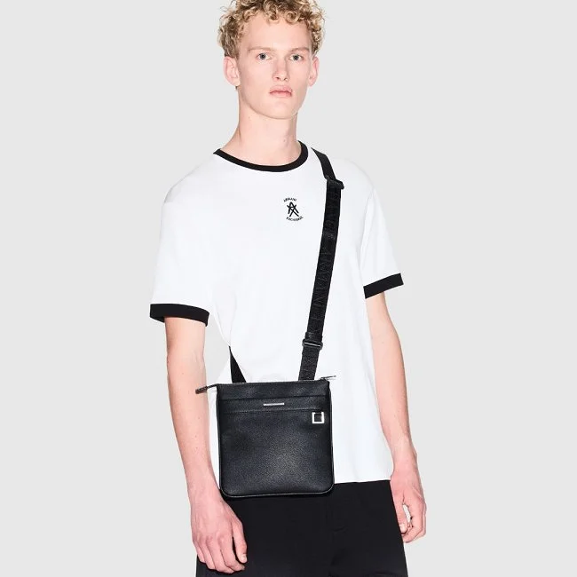 Bandolera Armani Exchange Negra Hombre