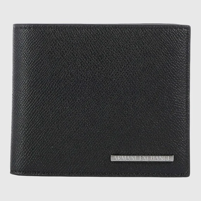 Cartera Armani Exchange Negra Hombre