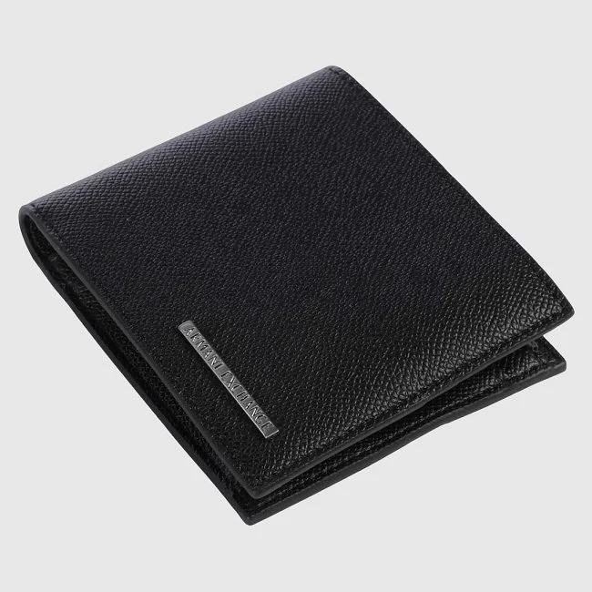 Cartera Armani Exchange Negra Hombre