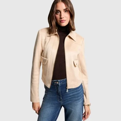 Chaqueta Morgan Beige Mujer