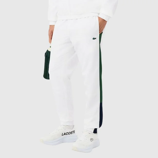 Chándal Lacoste Blanco y Verde Hombre