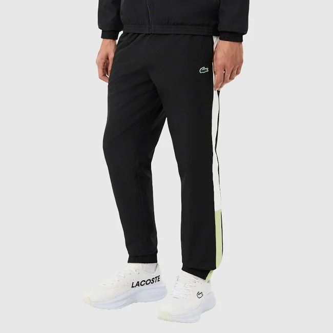 Chándal Lacoste Negro y Blanco Hombre