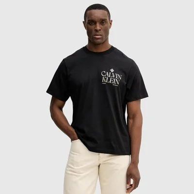 Camiseta Calvin Klein Negra...