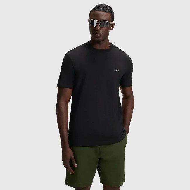 Camiseta Boss Negra Hombre