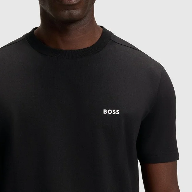 Camiseta Boss Negra Hombre