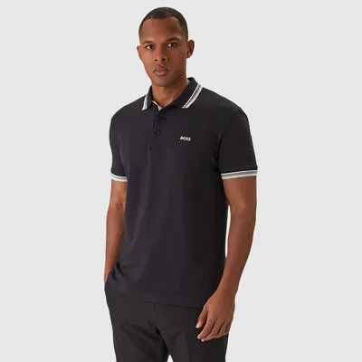 Polo Boss Azul Hombre