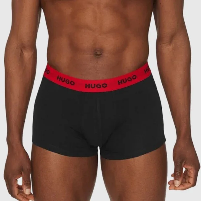 Pack de 3 Calzoncillos Hugo Negros...