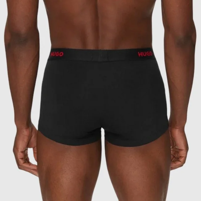 Pack de 3 Calzoncillos Hugo Negros...
