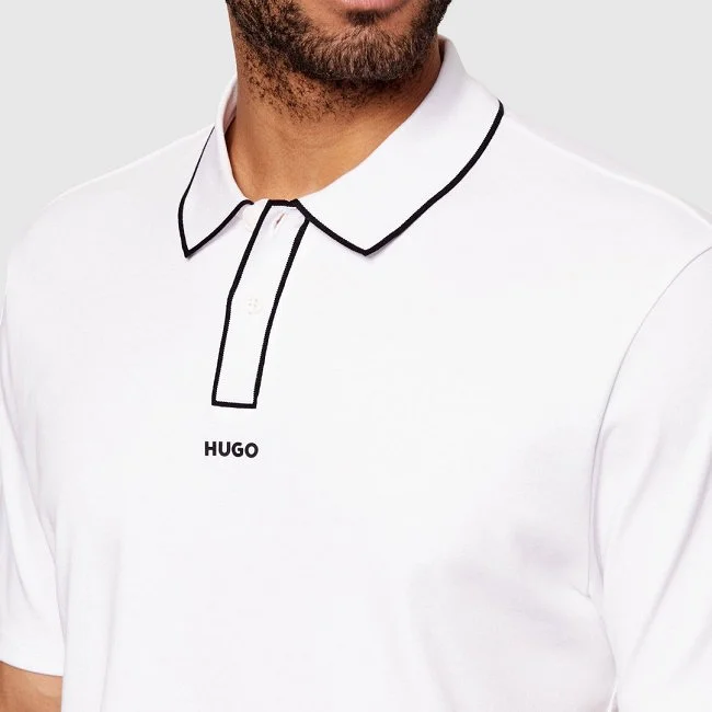 Polo Hugo Blanco Hombre