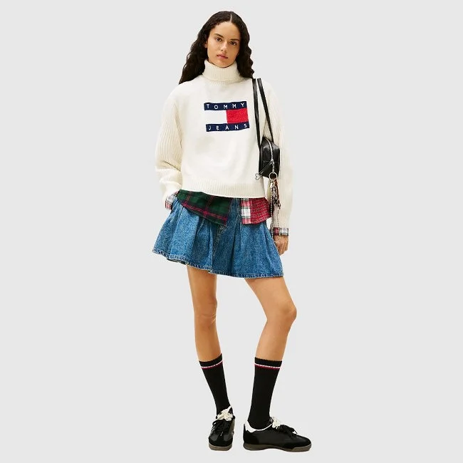 Jersey Tommy Hilfiger Beige Mujer