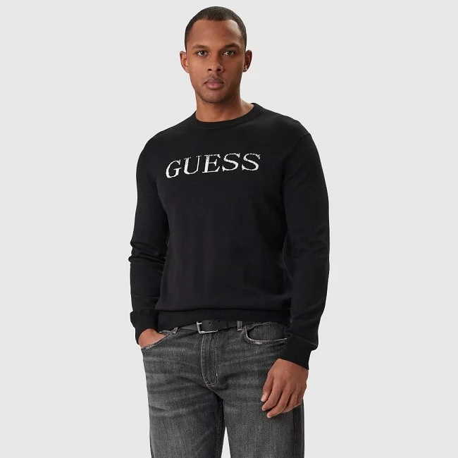 Jersey Guess Negro Hombre