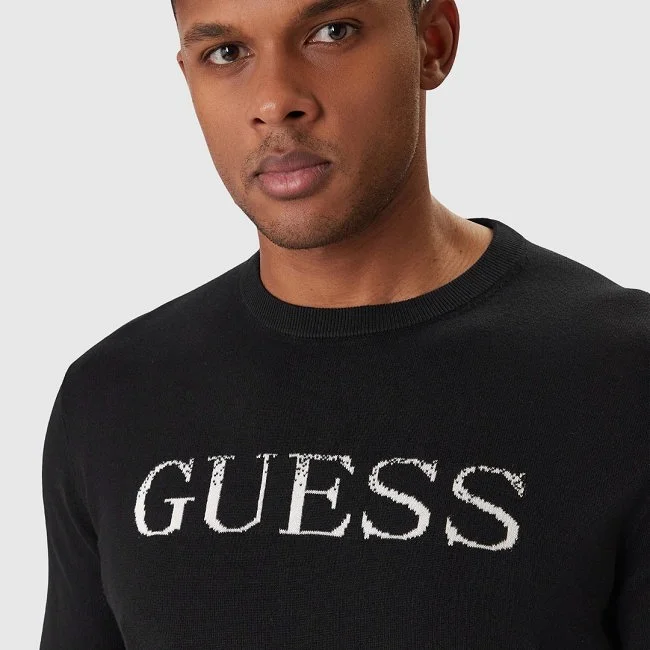 Jersey Guess Negro Hombre