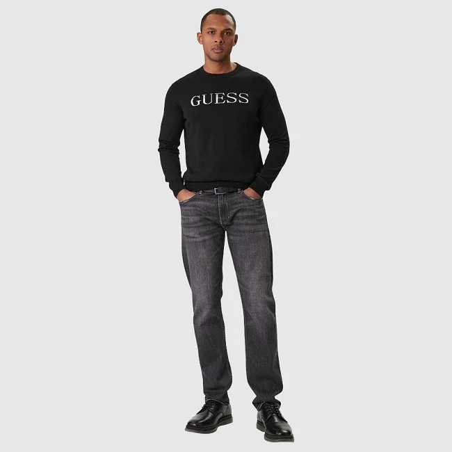 Jersey Guess Negro Hombre