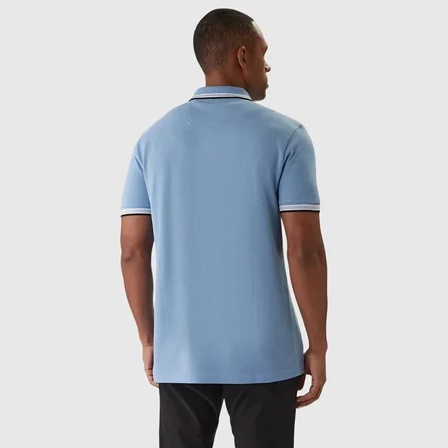 Polo Boss Azul Claro Hombre