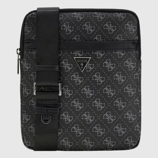Bandolera Guess Negra Hombre