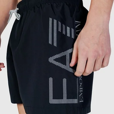 Bañador Armani Negro Hombre 2