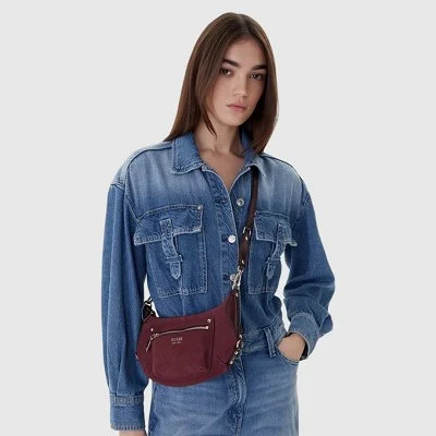 Bolso Guess Burdeos Mujer 2