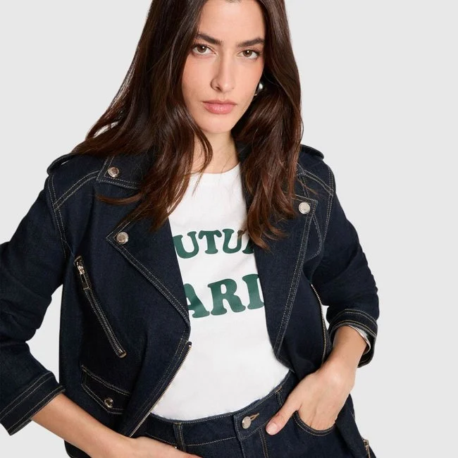 Chaqueta Vaquera Morgan Mujer