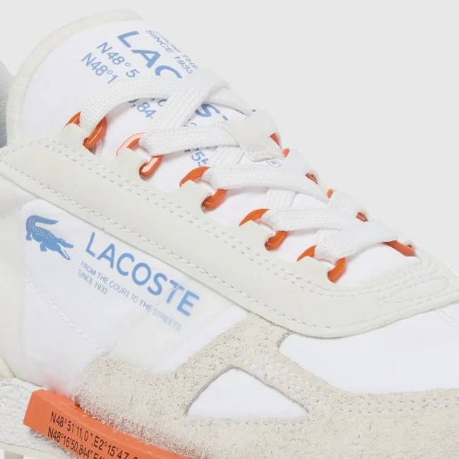 Zapatillas Lacoste Blancas y Azules...