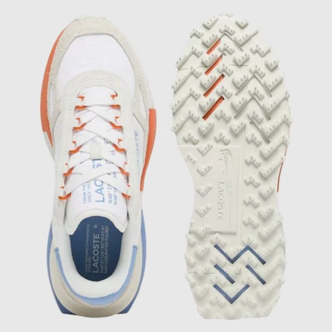 Zapatillas Lacoste Blancas y Azules...