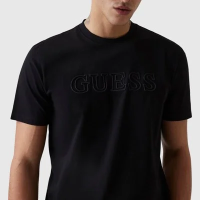 Camiseta Guess Negra Hombre 2