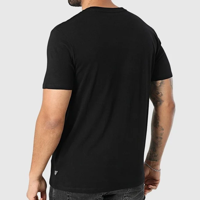 Camiseta Guess Negra Hombre