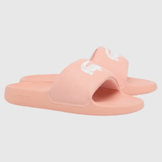Chanclas Lacoste Rosas Mujer