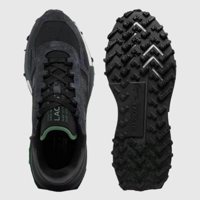 Zapatillas Lacoste Negras y Blancas...