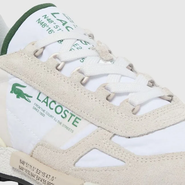 Zapatillas Lacoste Blancas y Beiges...