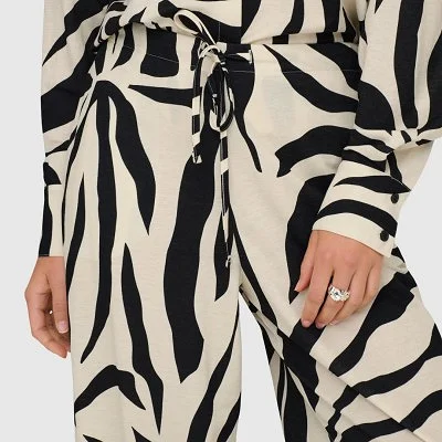 Pantalón ONLY Marfil y... 2