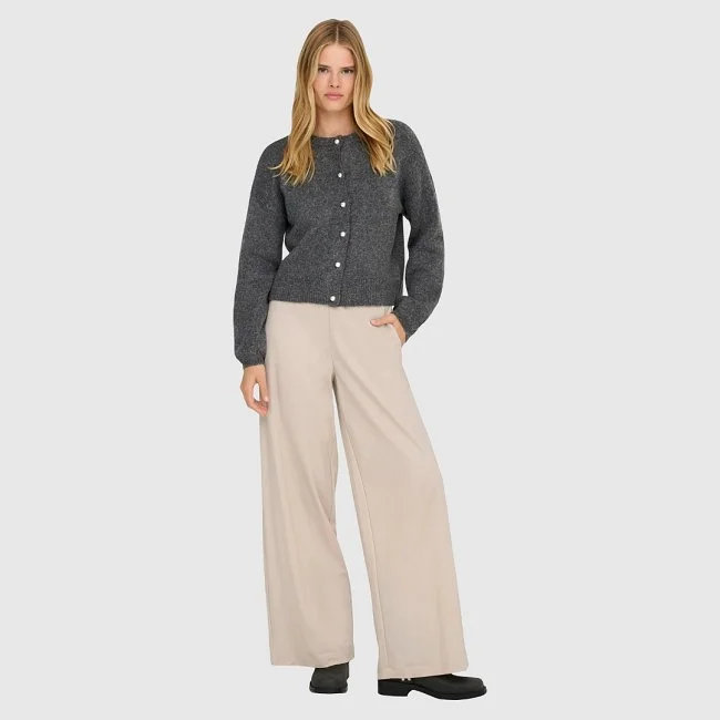 Pantalón ONLY Gris Mujer