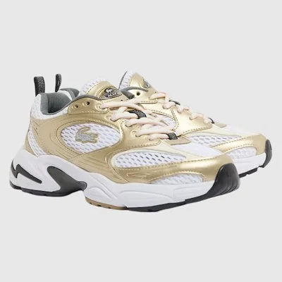 Zapatillas Lacoste Doradas... 2