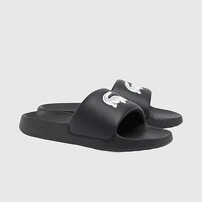 Chanclas Lacoste Negras Hombre